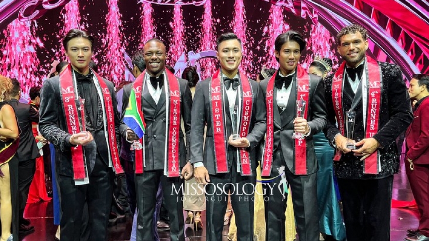 Dinh Sy Tu wins third runner-up at Mister Cosmopolitan 2025